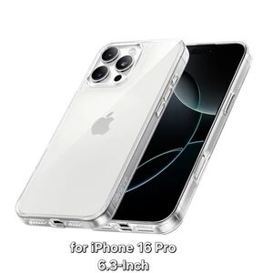 Clear Protective Case for iPhone 16 Pro